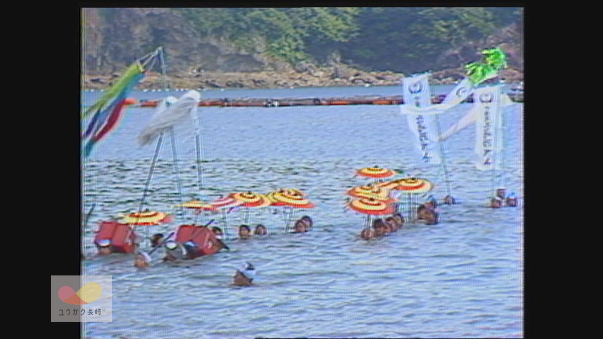 10年ぶり復活！小堀流踏水会の水中大名行列～子供400人が参加イメージ
